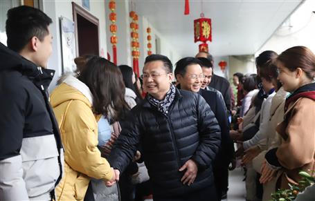 【開工大吉】新年新氣象！公司領(lǐng)導(dǎo)班子向干部職工拜年