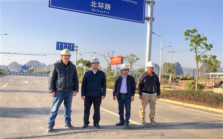 賴海標到桂金分公司賀州片項目調(diào)研并與業(yè)主進行工作會談