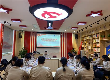 賴(lài)海標(biāo)參加公司黨群黨支部2020年度組織生活會(huì)