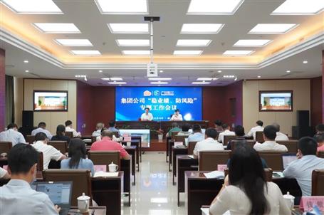 集團(tuán)公司“穩(wěn)業(yè)績(jī)、防風(fēng)險(xiǎn)”專題工作會(huì)議召開(kāi)