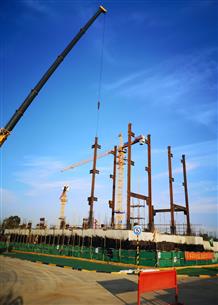 【奮力沖刺·勇創(chuàng)佳績】第五分公司內(nèi)蒙古項目：全力以赴 搶趕進度