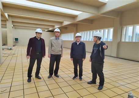 廖立波、何勇到項(xiàng)目開展一季度暨復(fù)工復(fù)產(chǎn)綜合大檢查