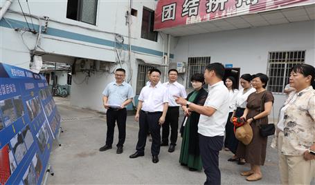 柳梧兩地政協(xié)聯(lián)合調(diào)研組考察柳北區(qū)危舊房改造項(xiàng)目