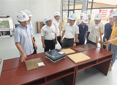 集團(tuán)公司檢查組到冶建項(xiàng)目開展三季度質(zhì)量安全綜合大檢查暨勞動(dòng)競賽項(xiàng)目現(xiàn)場考評(píng)